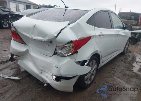 2013 Hyundai Accent Gls из США, поврежденный, VIN KMHCU4AE9DU380243